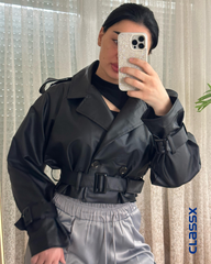 Noir Rebel Kožna Jakna