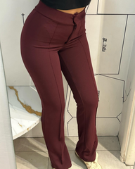 Bordo Fit Pantalone