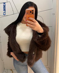 Čokoladna Elegant bunda