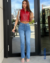 Farmerke sa zvonastim nogavicama 508/57