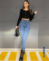 Uske farmerke dubokog struka 510/17