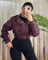 Bordeaux Rebel Kožna Jakna