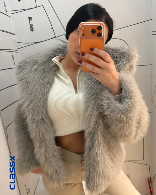 Svetlosiva bunda