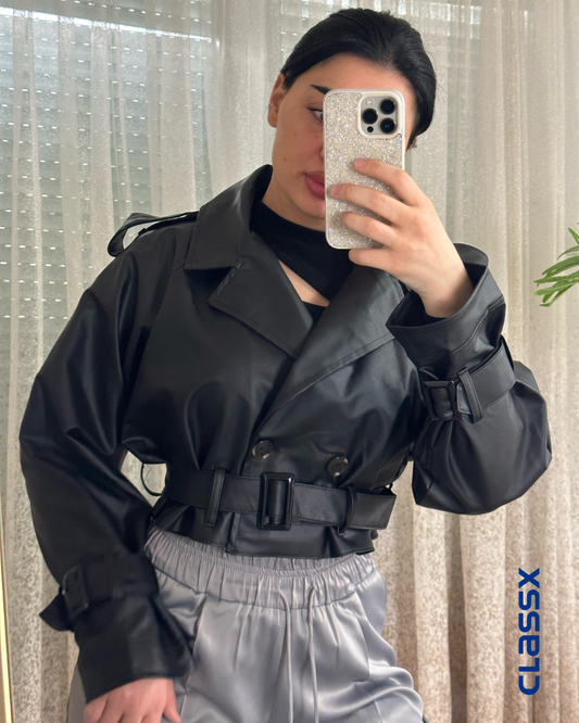 Noir Rebel Kožna Jakna